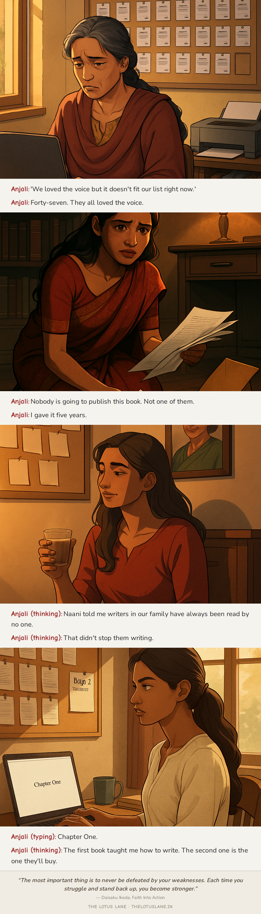 Forty-Seven Pass Letters - a story about creative rejection / repeated no's