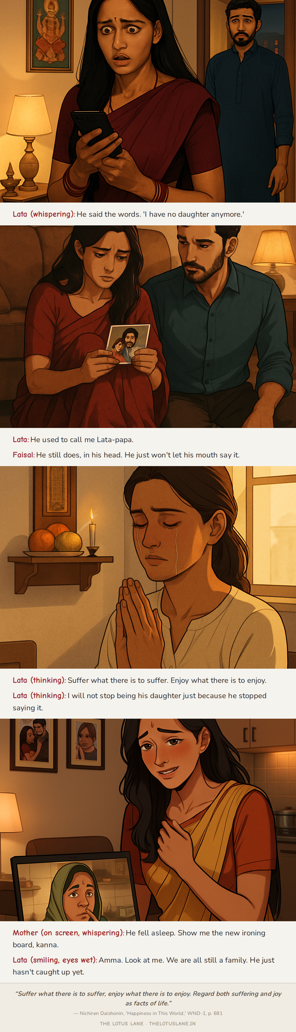 My Father Said I Have No Daughter Anymore - a story about family rejection / disowned