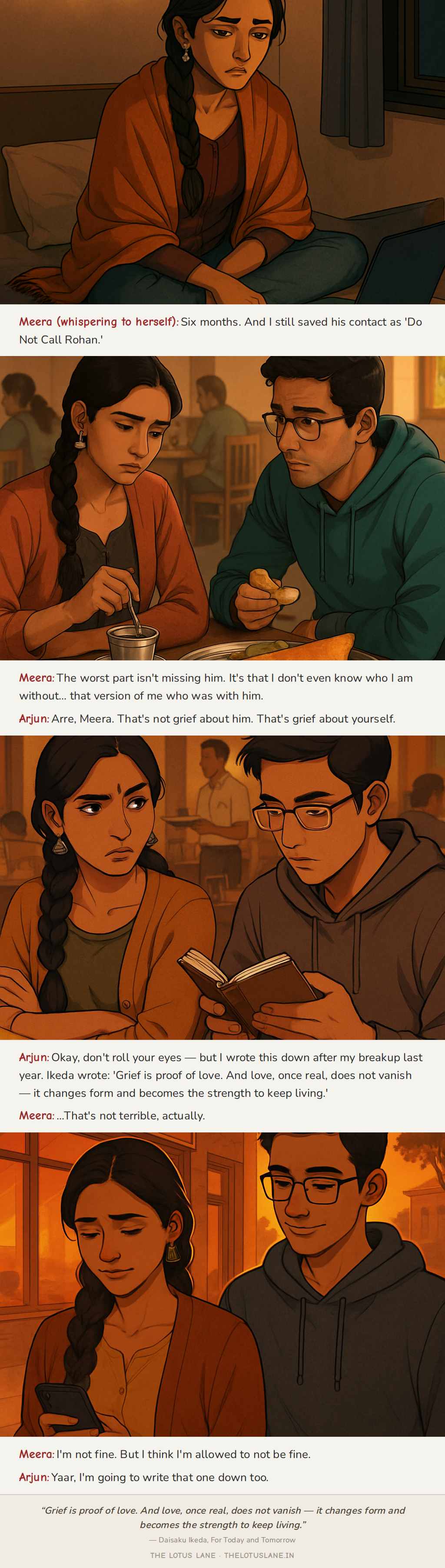 I Still Type His Name Into My Phone - a story about mourning a relationship