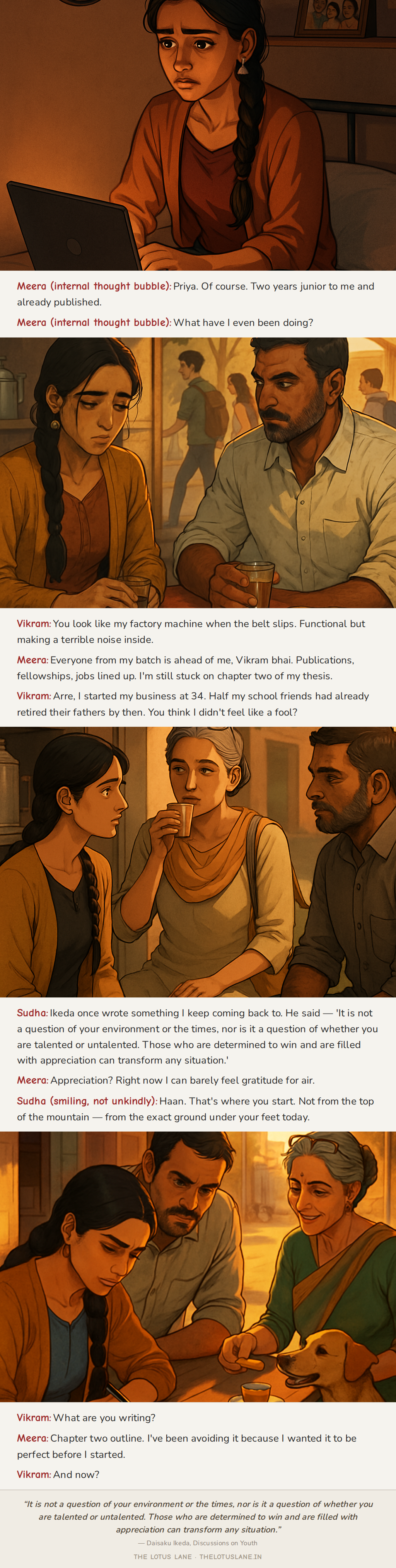 Everyone Got There Before Me - a story about everyone else is succeeding