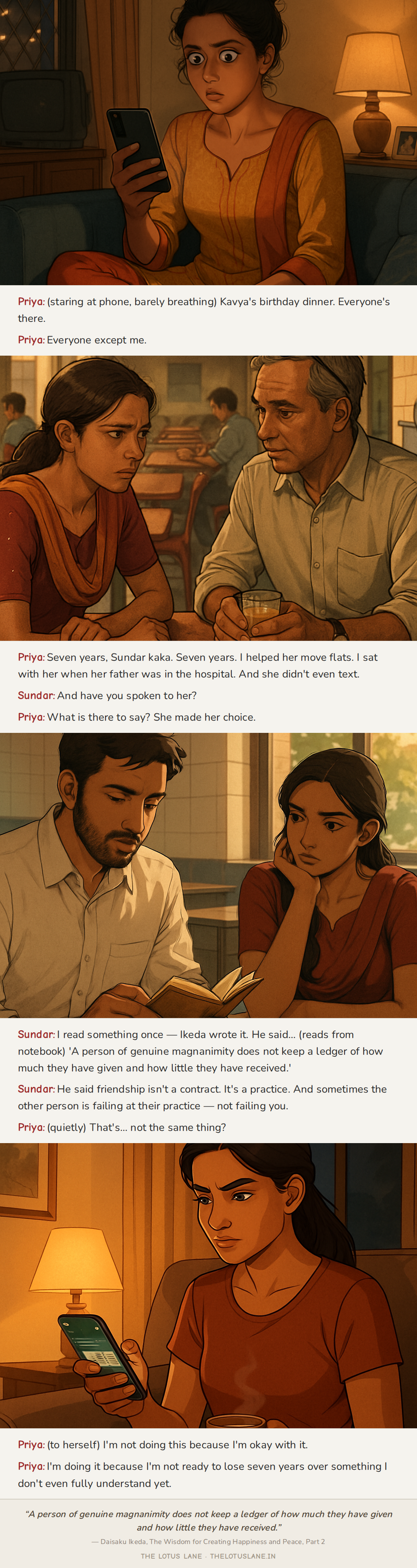 She Didn't Invite Me and Acted Like I Wouldn't Find Out - a story about falling out with a friend