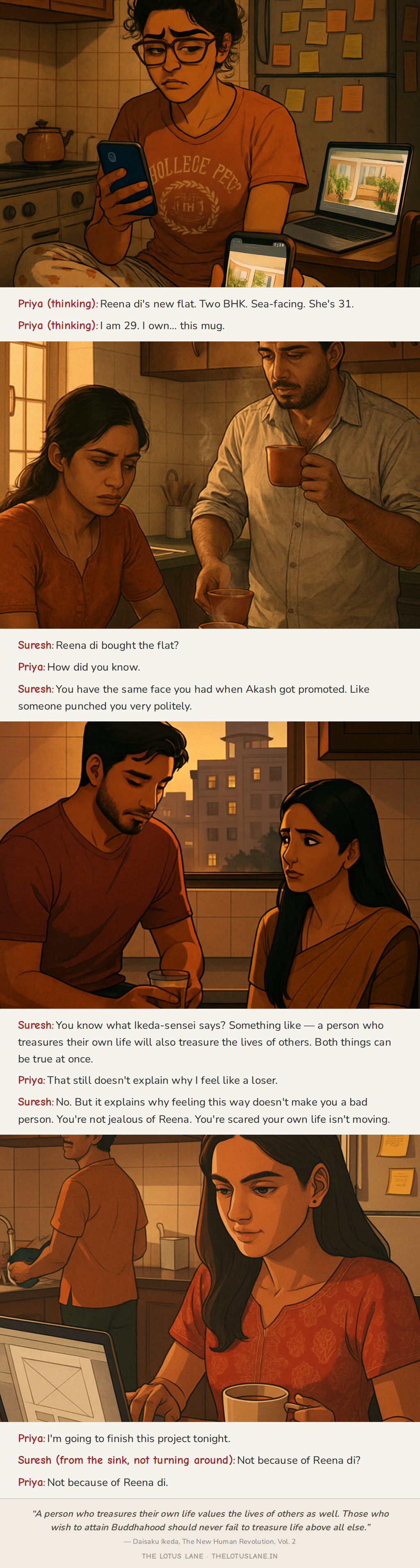 My Cousin Just Bought a Flat and I'm Still Splitting the WiFi Bill - a story about comparison trap